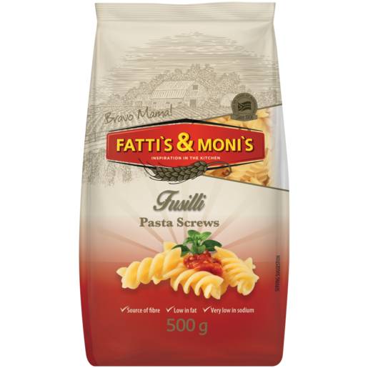 Fatti's & Moni's Fusilli Pasta Screws 500g